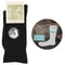 6x 100% Cotton Diabetic Loose Top Thermal Socks Wide Comfort Medical Circulation - Black