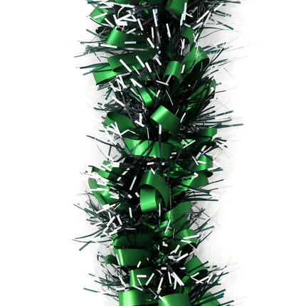 5x 2.5m Christmas Tinsel Xmas Garland Sparkly Snowflake Party Natural Home Decor - Zmart Australia