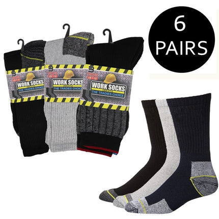 6-prs-thick-mens-work-socks-tradies-choice-heavy-duty-cotton-blend-boot-cushion