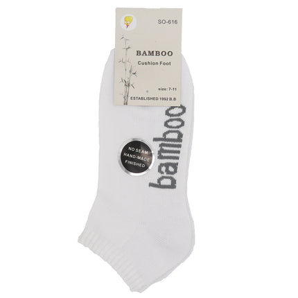 6x-mens-womens-bamboo-cushion-foot-ankle-sports-socks-low-cut-odor-resistant