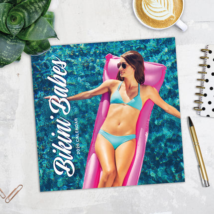 Bikini Babes 2026 Premium Square Wall Calendar