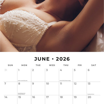 Dream Girls 2026 Premium Square Wall Calendar