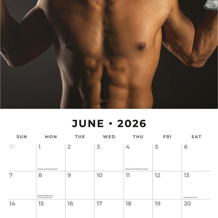 Fire Fighters 2026 Premium Square Wall Calendar