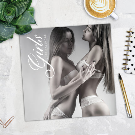 Girls 2026 Premium Square Wall Calendar
