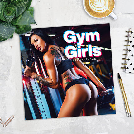 Gym Girls 2026 Premium Square Wall Calendar