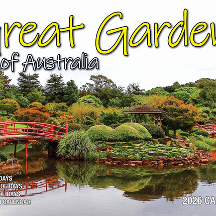 Great Gardens 2026 Rectangle Wall Calendar