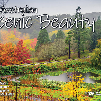 Australian Scenic Beauty 2026 Rectangle Wall Calendar