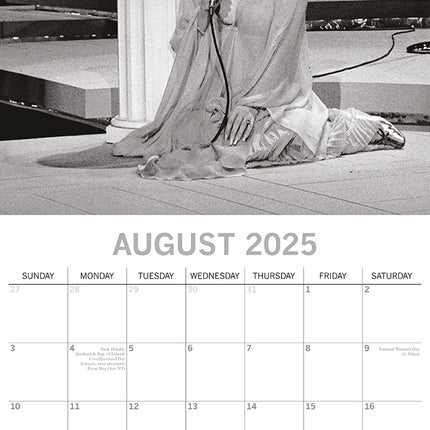 Barbra Streisand 2025 Square Wall Calendar 16 Months Premium New Year Planner