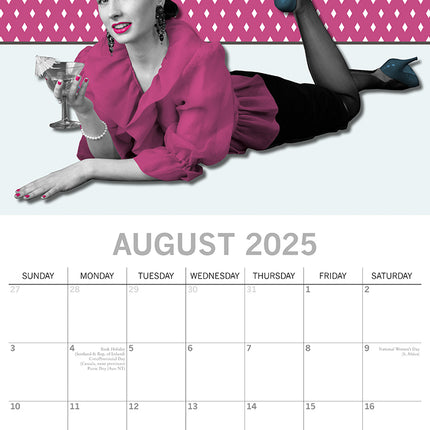 Bitchy Talk - 2025 Square Wall Calendar 16 Months Premium Planner New Year Gift