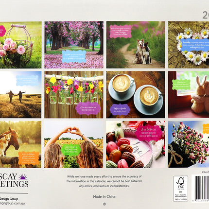 Friendship 2026 Rectangle Wall Calendar 16 Months Hanging Planner New Year Gift