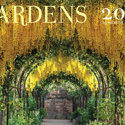 2026 Gardens Rectangle Wall Calendar