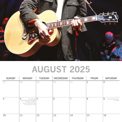 Cat Stevens - 2025 Square Wall Calendar 16 Months Premium New Year Planner Gift