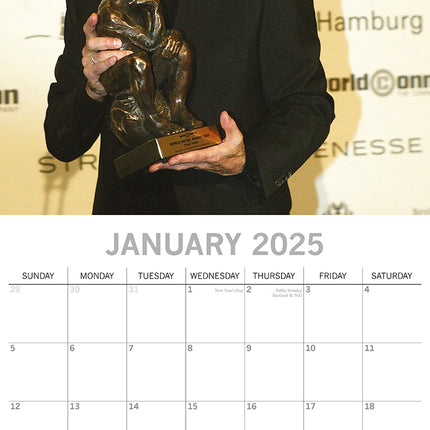 Cat Stevens - 2025 Square Wall Calendar 16 Months Premium New Year Planner Gift