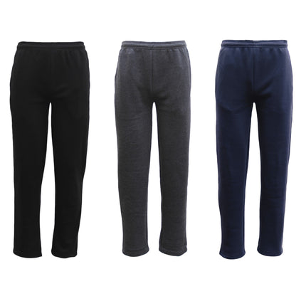 new-mens-fleece-lined-track-pants-casual-trackies-slacks-tracksuit-casual-winter