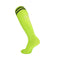 Neon Green Sports Socks - Mens Womens Long Athletic Tube Socks for Football & Cycling