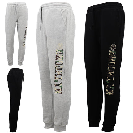 mens-fleece-sport-track-pants-trousers-camouflage-brooklyn-76-new-york-slim-cuff