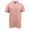 Men's Unisex Polo Shirts Basic Plain Breathable Tops Cotton Cascual Sport Shorts - Pink