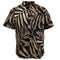100% Cotton Adults Hawaiian Beach Shirt Summer Casual Tee Tops - Palm Leaf