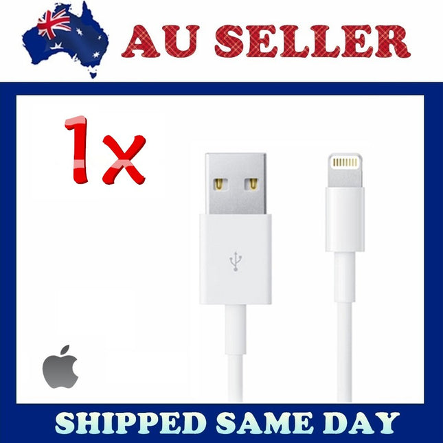 5x Apple Lightning Data Cable Charger Compatible with iPad iPhone 5 S C 6 7 PLUS - Zmart Australia