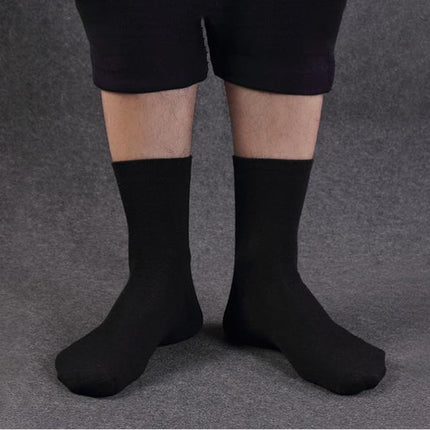 10 Pairs Men's Women's Cotton Breathable Crew Length Socks Work Business Cushion - Zmart Australia