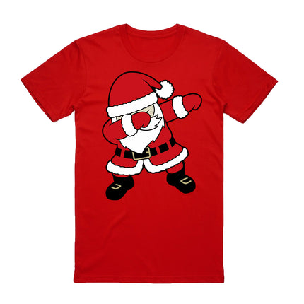 100-cotton-christmas-t-shirt-adult-unisex-tee-tops-dancing-santa