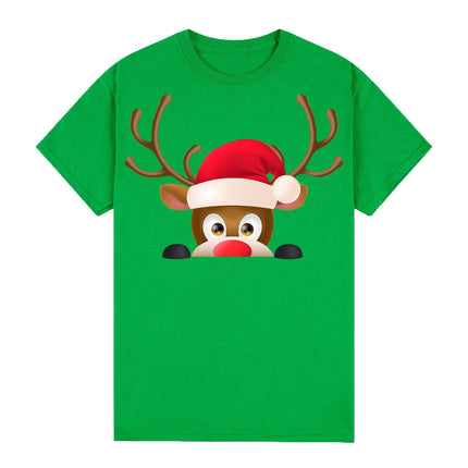 100-cotton-christmas-t-shirt-adult-unisex-tee-tops-reindeer-head