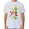 100% Cotton Christmas T-shirt Adult Unisex Tee Tops - Shrek - White