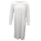 100% Cotton Women Nightie Night Gown Pajamas Pyjamas Winter Sleepwear PJs Dress - Light Pink