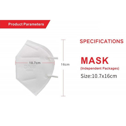 KN95 N95 4 Layers Face Mouth Mask Filter Respirator - Zmart Australia