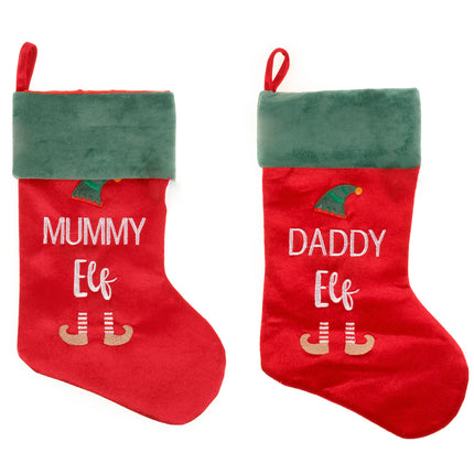 2-3x Large 42cm Christmas Stockings Socks Hanging D???cor Ornaments Candy Gift Bag