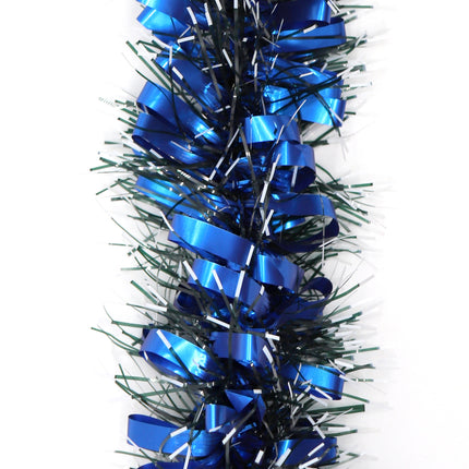5x 2.5m Christmas Tinsel Xmas Garland Sparkly Snowflake Party Natural Home Decor - Zmart Australia