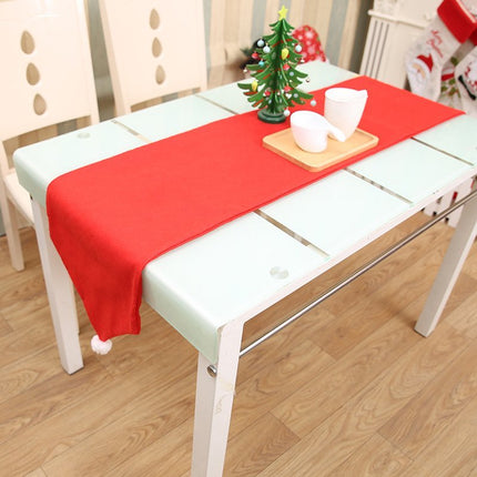 Christmas Chair Covers Tablecloth Runner Decoration Xmas Dinner Party Santa Gift - Zmart Australia