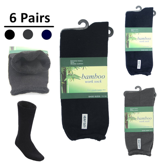 6-pairs-men's-thick-bamboo-heavy-duty-work-tough-socks-warm-thermal-hiking-camp