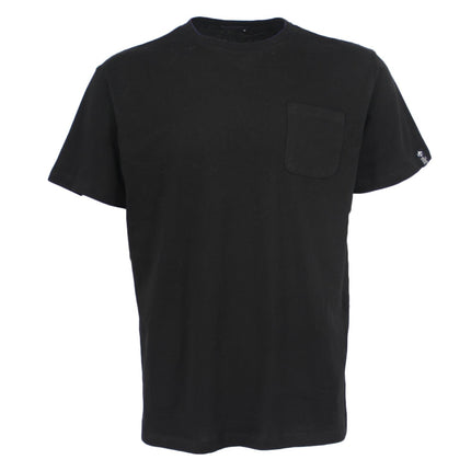 100-cotton-mens-womens-unisex-adults-plain-basic-t-tee-shirt-top-w-chest-pocket