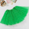 Sequin Tulle Tutu Skirt Ballet Kids Princess Dressup Party Baby Girls Dance Wear - Green