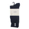 6 Pairs Bamboo Thick Premium Work Socks Tough Heavy Duty Thermal Odor Resistant - Navy