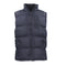 New Men's Thick Puffy Puffer Sleeveless Jacket Winter Thick Vest Quilted Jacket - Navy