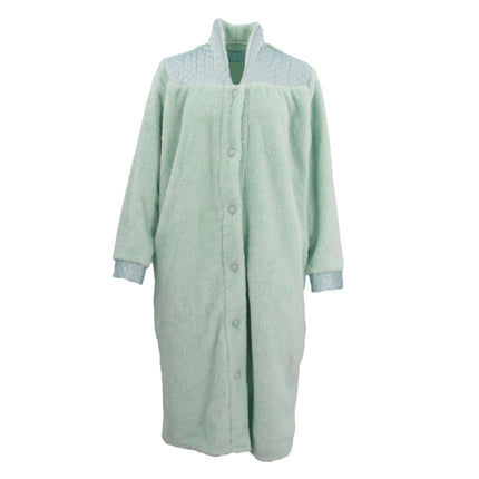 womens-ladies-supersoft-button-up-dressing-gown-bath-robe-w-quilted-panel-warm