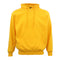 Adult Unisex Men's Basic Plain Hoodie Pullover Sweater Sweatshirt Jumper - Yellow