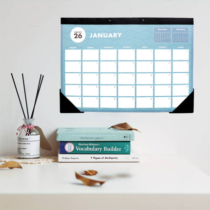 2026 A3 Desk Wall Calendar Home Family Tear Off Planner Organiser