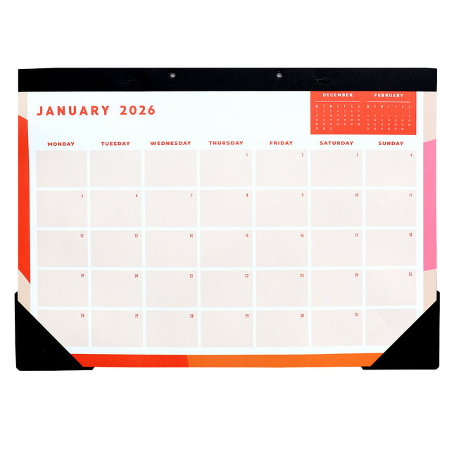 2026 A3 Desk Wall Calendar Home Family Tear Off Planner Organiser