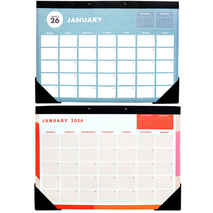 2026 A3 Desk Wall Calendar Home Family Tear Off Planner Organiser