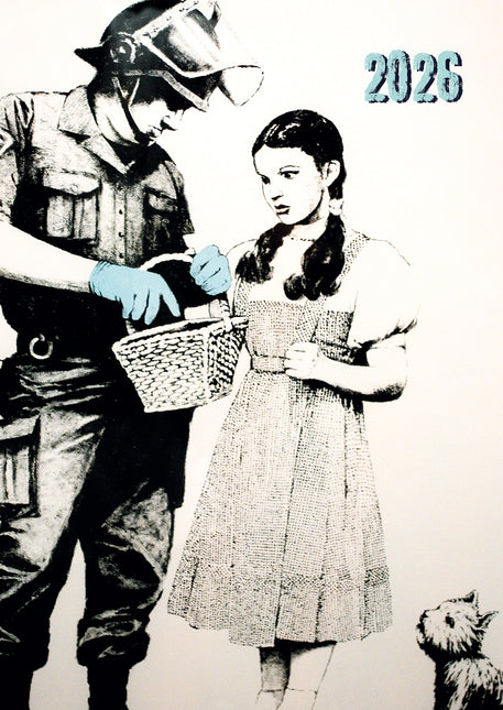 Banksy 2026 A5 Padded Diary