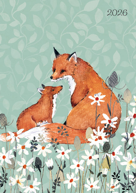 Foxy Tales 2026 A5 Padded Diary