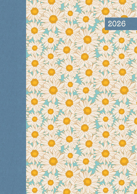 Hazy Daisies 2026 A5 Padded Diary