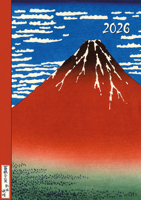 Hokusai 2026 A5 Padded Diary