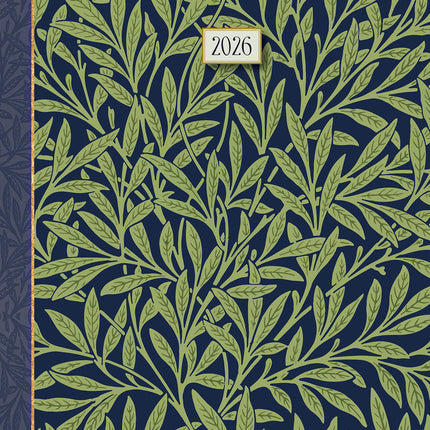 William Morris Willow Bough 2026 A5 Padded Diary