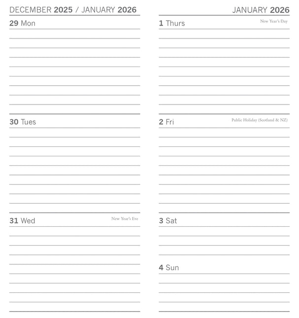 Wild Harmony 2026 Pocket Diary