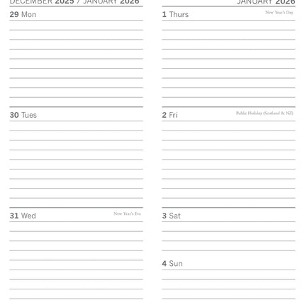 Highland Cows 2026 Pocket Diary