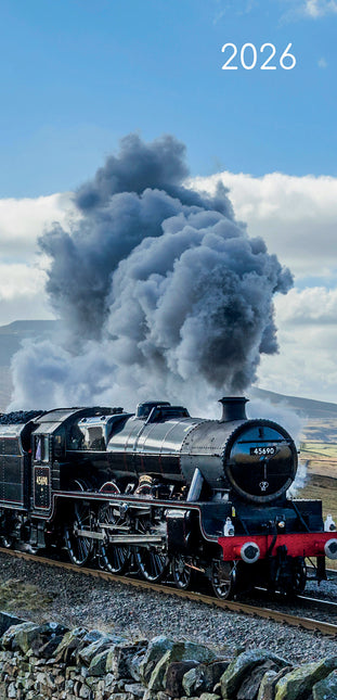 Steam Trains 2026 Pocket Diary